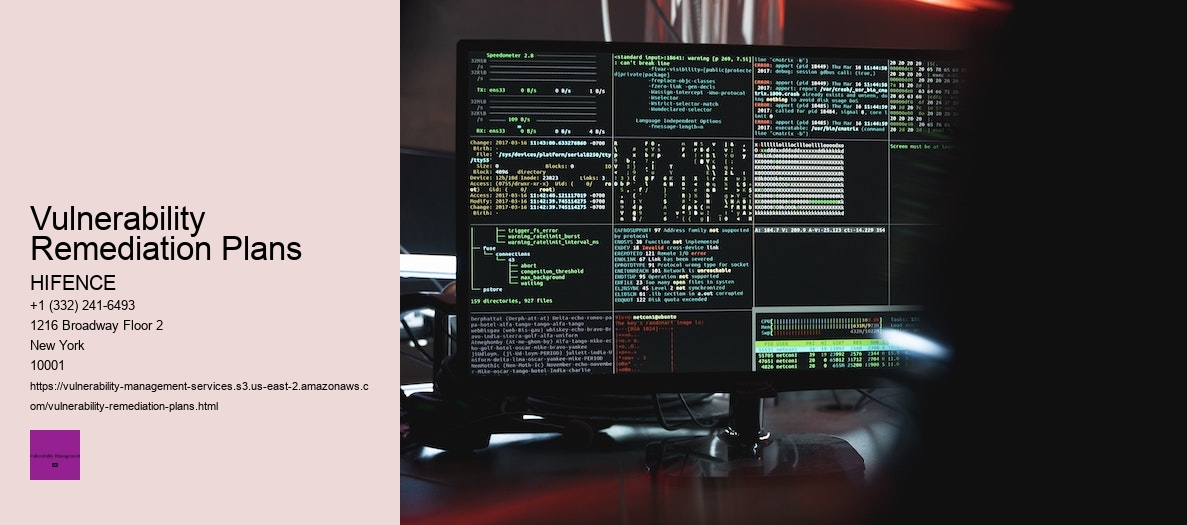 Vulnerability Remediation Plans